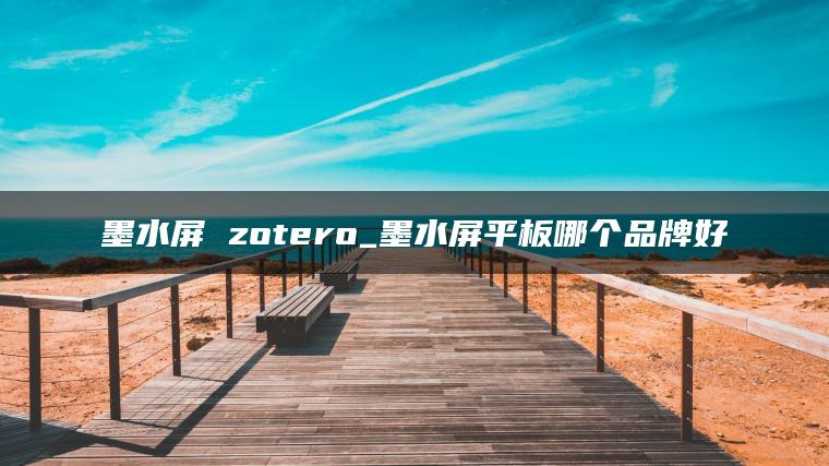 墨水屏 zotero_墨水屏平板哪个品牌好