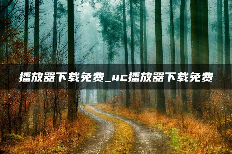 播放器下载免费_uc播放器下载免费