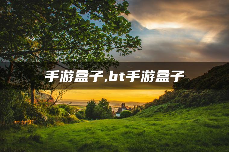 手游盒子,bt手游盒子