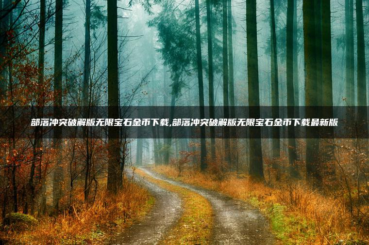 部落冲突破解版无限宝石金币下载,部落冲突破解版无限宝石金币下载最新版