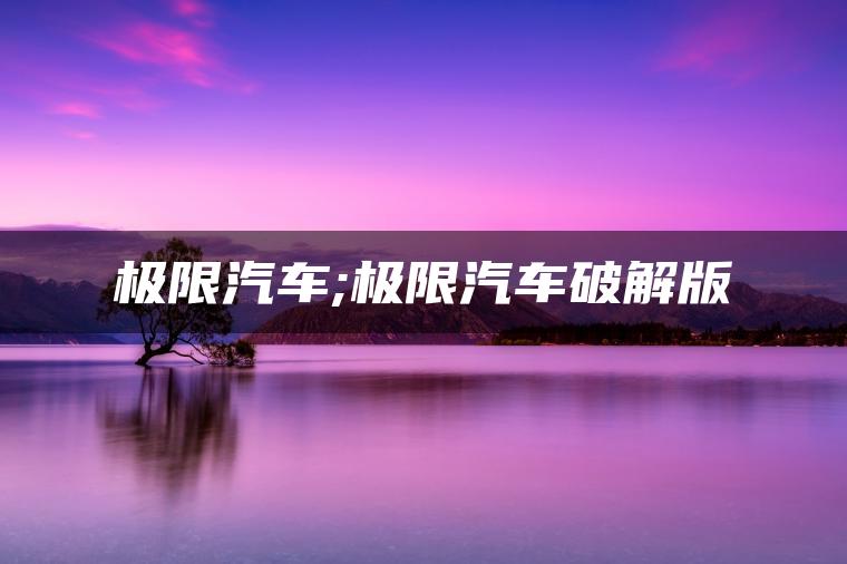 极限汽车;极限汽车破解版