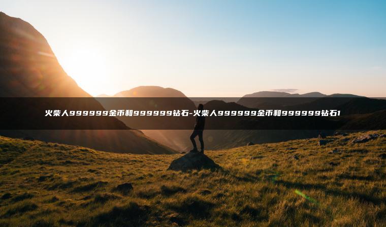 火柴人999999金币和999999钻石-火柴人999999金币和999999钻石1