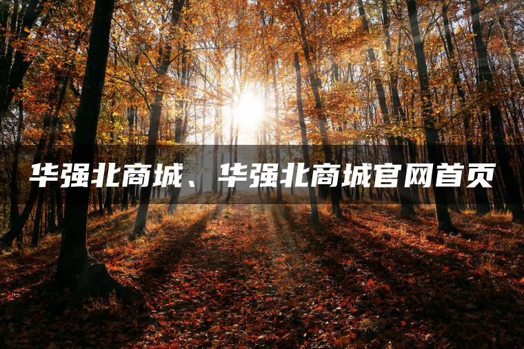 华强北商城、华强北商城官网首页
