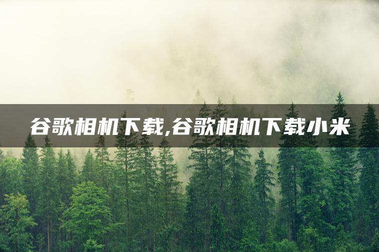 谷歌相机下载,谷歌相机下载小米