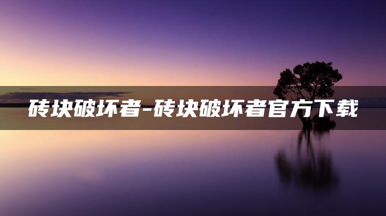 砖块破坏者-砖块破坏者官方下载