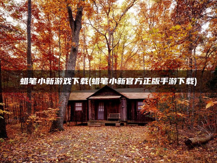 蜡笔小新游戏下载(蜡笔小新官方正版手游下载)