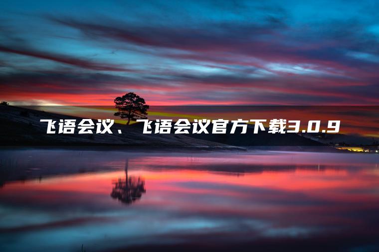 飞语会议、飞语会议官方下载3.0.9