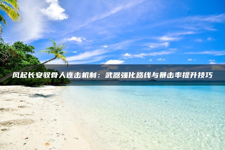 风起长安驭骨人连击机制：武器强化路线与暴击率提升技巧