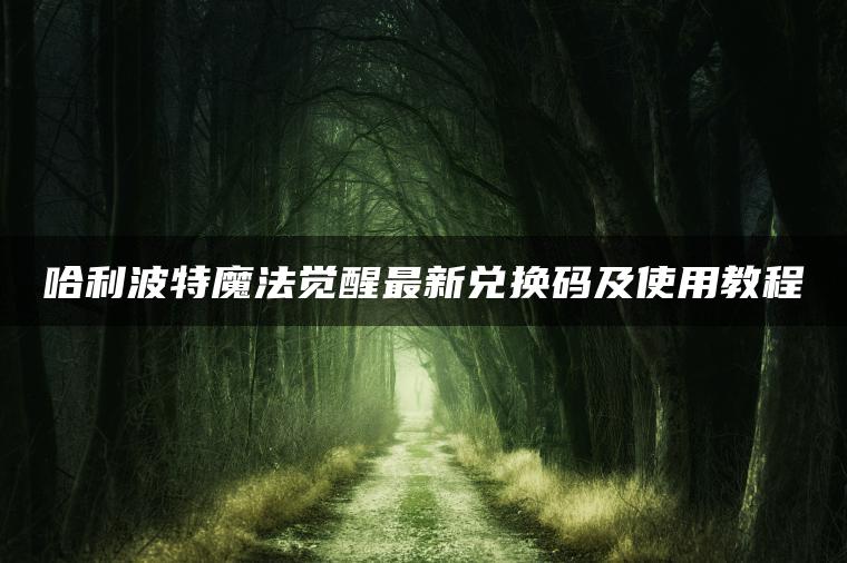 哈利波特魔法觉醒最新兑换码及使用教程