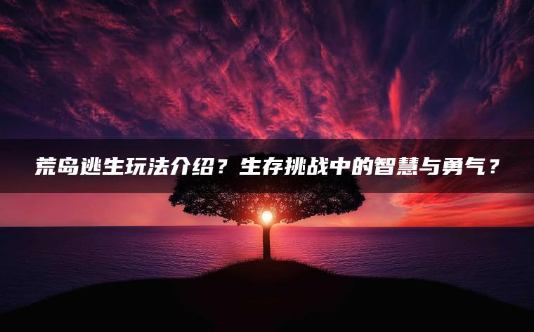 荒岛逃生玩法介绍？生存挑战中的智慧与勇气？